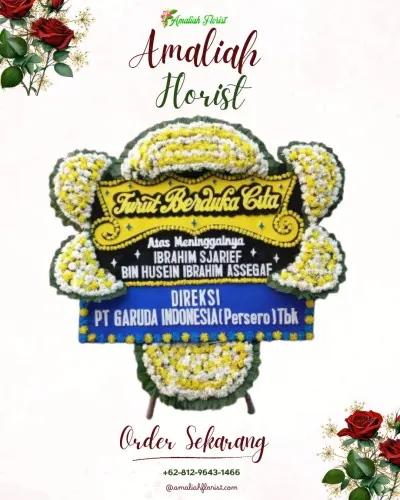 Papan Bunga Duka di Bondoyudo